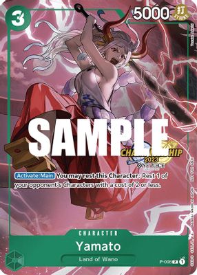 Yamato P-008 card