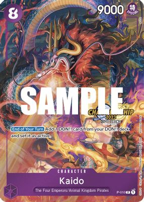Kaido P-010 card