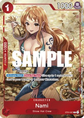 Nami ST01-007 card