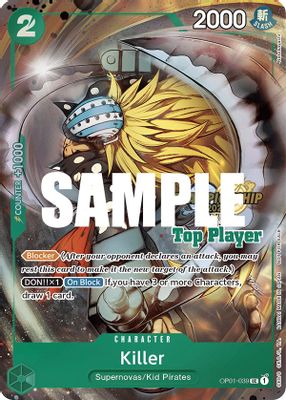 Killer OP01-039 card