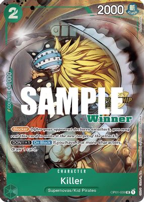 Killer OP01-039 card