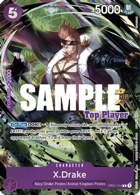 X.Drake OP01-114 card