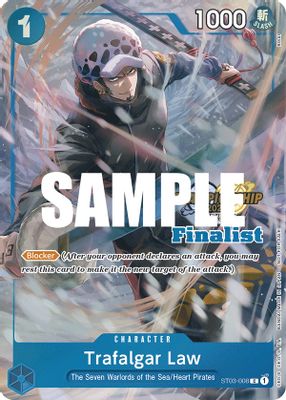 Trafalgar Law ST03-008 card