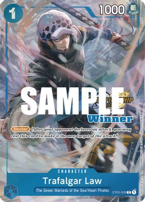 Trafalgar Law ST03-008 card
