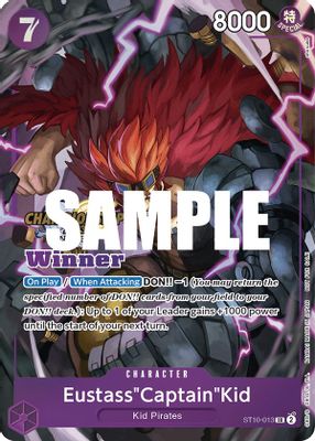 Eustass"Captain"Kid ST10-013 card