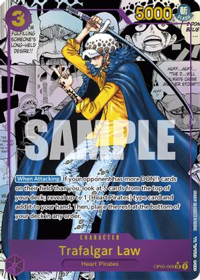 Trafalgar Law OP05-069 card