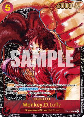 Monkey.D.Luffy ST01-012 card