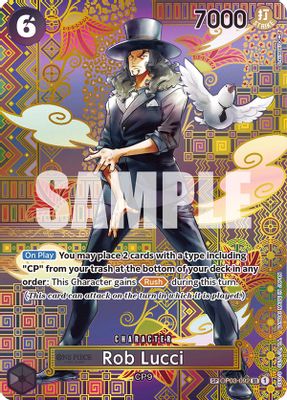 Rob Lucci OP03-092 card