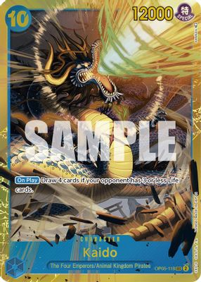 Kaido OP05-118 card
