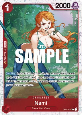 Nami OP01-016 card