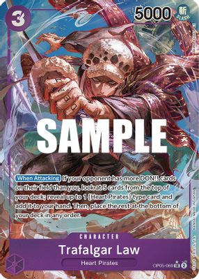 Trafalgar Law OP05-069 card