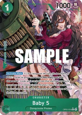 Baby 5 OP05-034 card