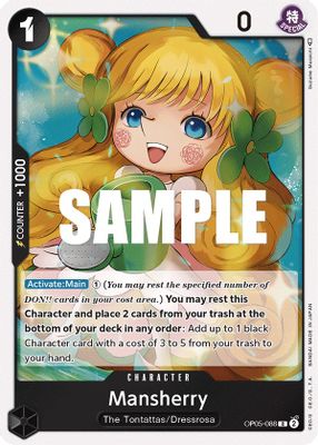 Mansherry OP05-088 card