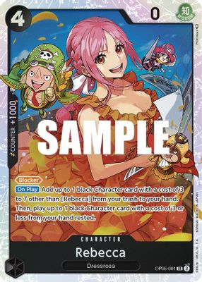 Rebecca OP05-091 card