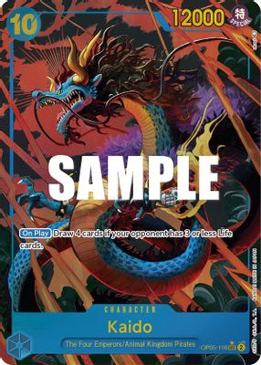 Kaido OP05-118 card