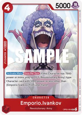 Emporio.Ivankov OP05-004 card