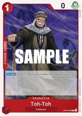 Toh-Toh OP05-009 card