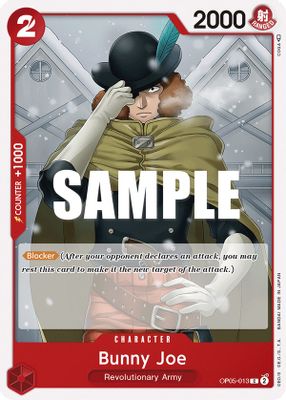 Bunny Joe OP05-013 card