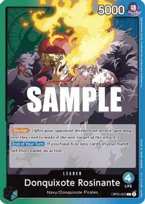 Donquixote Rosinante OP05-022 card