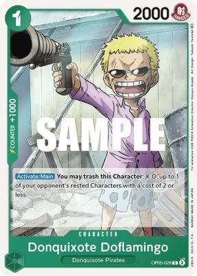 Donquixote Doflamingo OP05-028 card