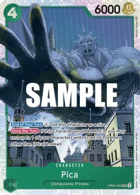 Pica OP05-032 card