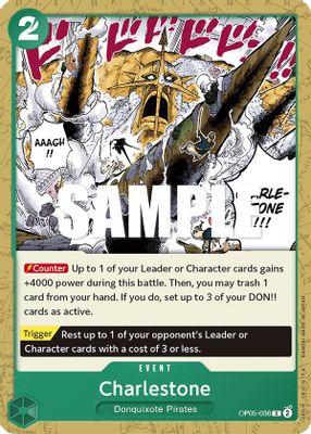 Charlestone OP05-038 card