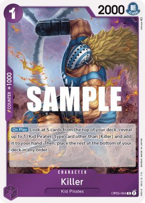 Killer OP05-064 card