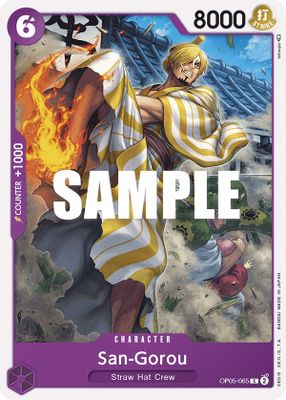 San-Gorou OP05-065 card