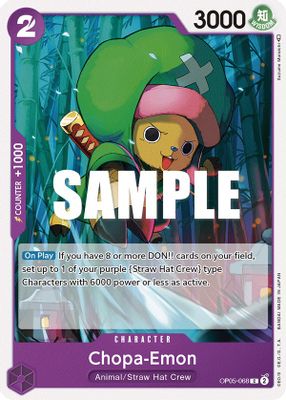 Chopa-Emon OP05-068 card
