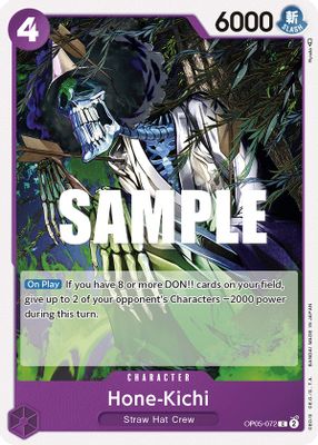 Hone-Kichi OP05-072 card