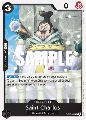 Saint Charlos OP05-084 card