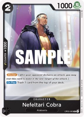 Nefeltari Cobra OP05-085 card