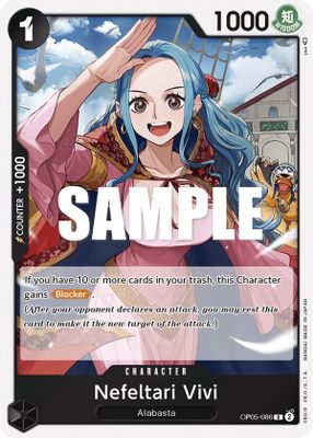 Nefeltari Vivi OP05-086 card