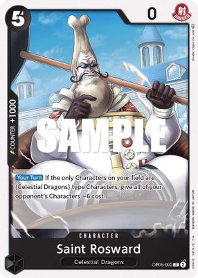Saint Rosward OP05-092 card