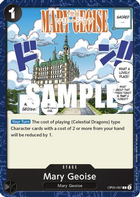 Mary Geoise OP05-097 card