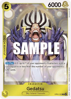 Gedatsu OP05-102 card