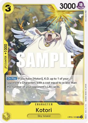 Kotori OP05-103 card