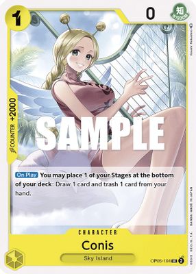 Conis OP05-104 card
