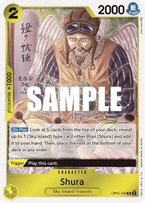 Shura OP05-106 card