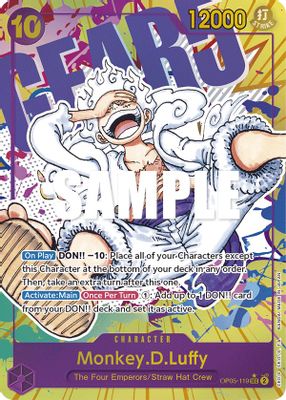 Monkey.D.Luffy OP05-119 card