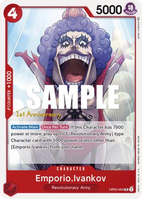 Emporio.Ivankov OP05-004 card