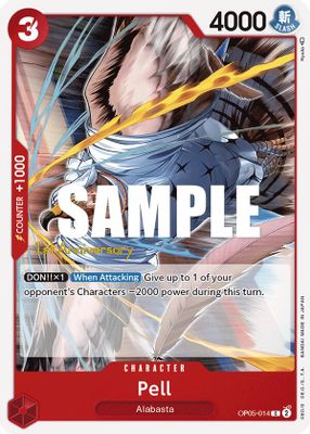Pell OP05-014 card