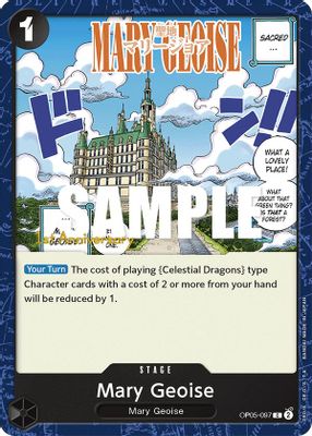 Mary Geoise OP05-097 card