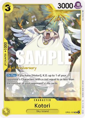 Kotori OP05-103 card