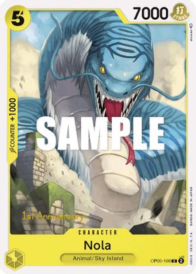 Nola OP05-108 card