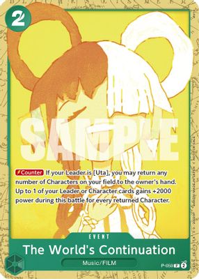 The World's Continuation P-059 card