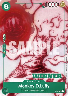 Monkey.D.Luffy P-061 card