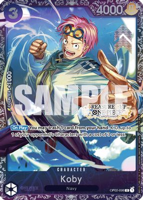 Koby OP02-098 card