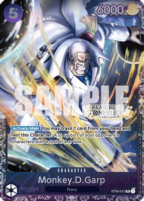 Monkey.D.Garp ST06-012 card