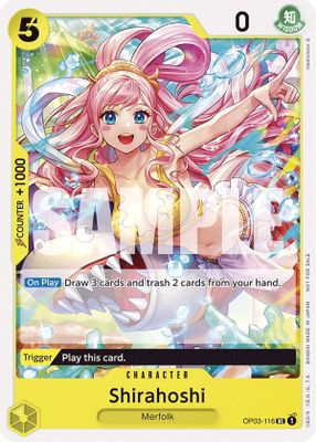 Shirahoshi OP03-116 card